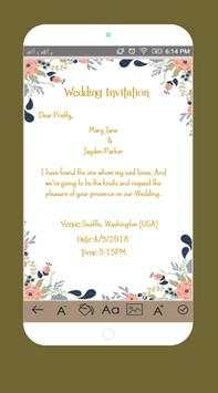 Invitation Card 4 تصوير الشاشة