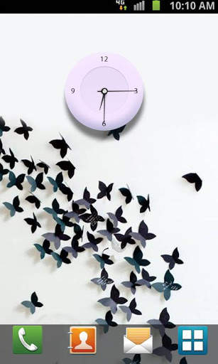 AnalogClock Live Wallpaper screenshot 5