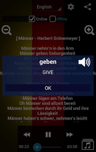 Learn German with Music screenshot 4