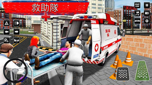 米国 シティ 警察 飛行 救急車 ヘリ 2019年 ゲーム screenshot 3