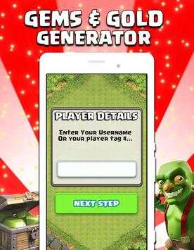 Generator Clash of Clans PRANK screenshot 2