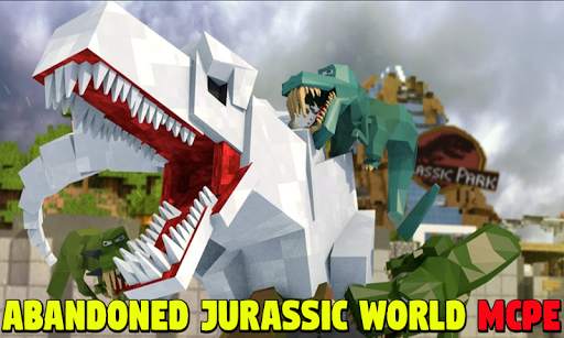 Abandoned Jurassic World for Minecraft screenshot 1