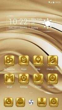Classic Gold GO Launcher Theme screenshot 1