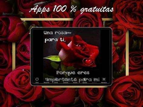 Rosas com frases bonitas 🌹 screenshot 6