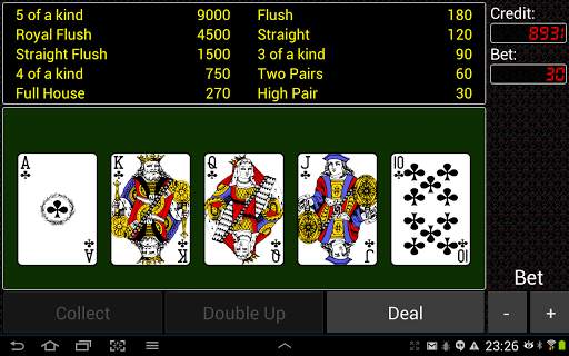 Video Poker Free screenshot 1