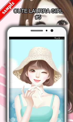 Cute Laurra Girl Wallpapers screenshot 6
