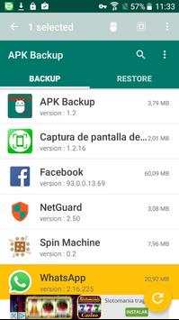 Backup APK Free screenshot 1
