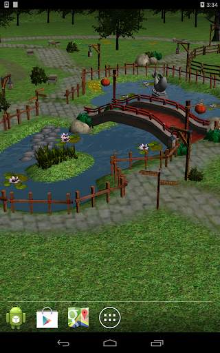 3D Asian Garden Free screenshot 6