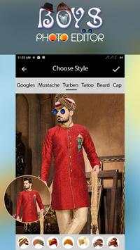 Boys Photo Editor 3 تصوير الشاشة