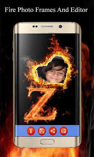 Fire Photo Frames and Editor screenshot 2