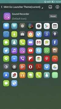 Mint Go Launcher Theme screenshot 6