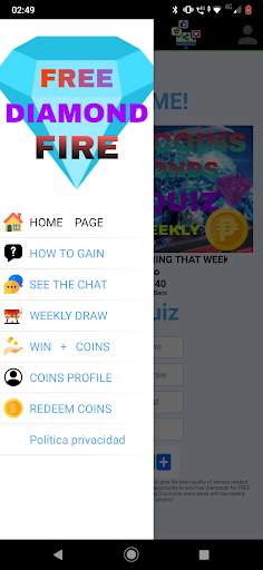 Free Diamonds Fire 💎 screenshot 3