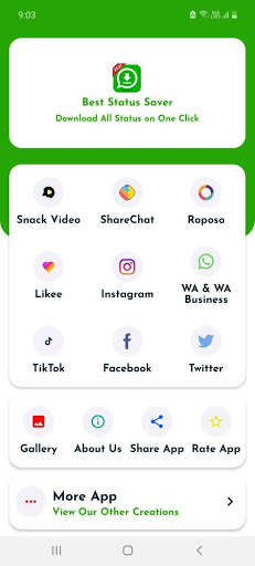 Best status saver - All in one status saver screenshot 1