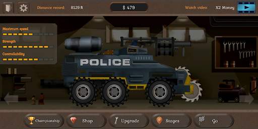 Zombie Metal Racing screenshot 7