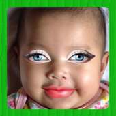 Green Funny Face Maker on 9Apps
