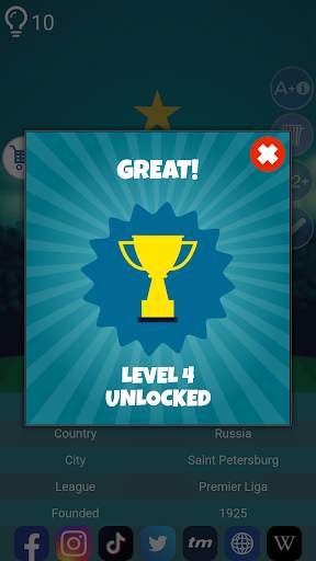 Soccer Clubs Logo Quiz Game screenshot 5