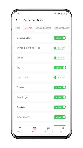 eFood Merchant screenshot 8
