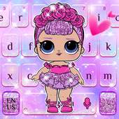 LOL Glitter Girl keyboard 10001001