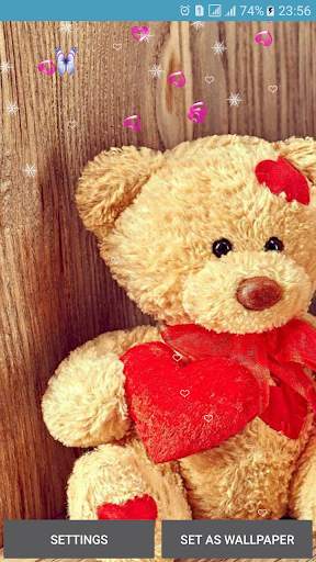 Teddy Bear Live Wallpapers screenshot 1