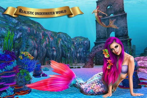 Mermaid Adventure Simulator: Beach & Sea Survival screenshot 9