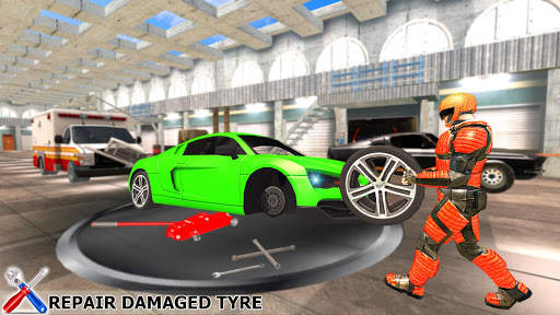 Robot Car Mechanic Workshop Ga screenshot 2