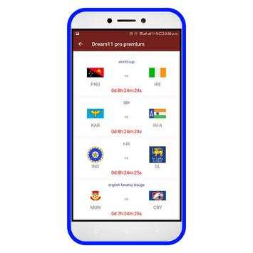 Dream11 prime teams screenshot 2
