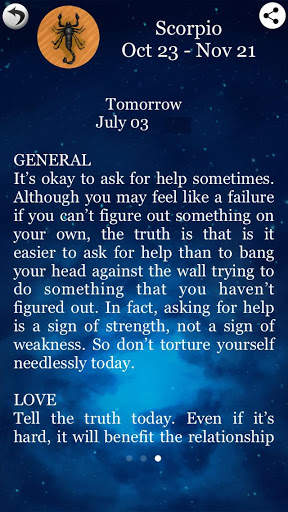 Daily Horoscope Ex screenshot 4