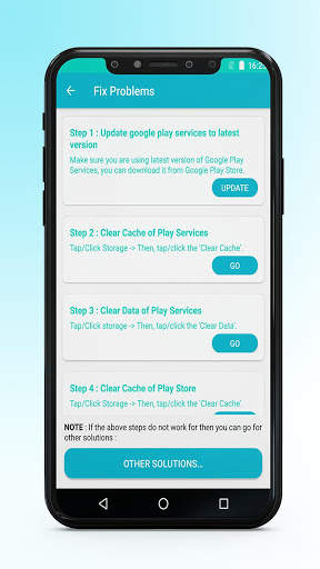 Fixing & Update Info Play Services screenshot 2