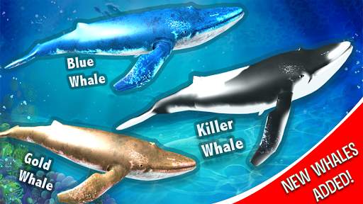 Blue Whale Simulator - Game screenshot 2