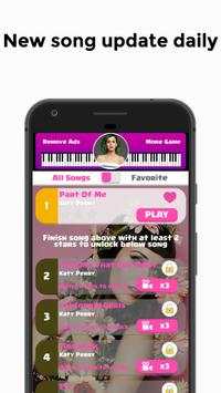 Katy Perry Piano Tiles screenshot 2