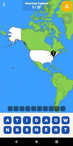 Map Quiz World Tour screenshot 2