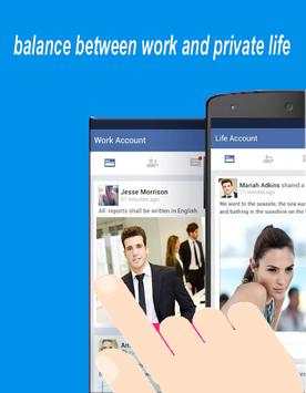 2Space : parallel accounts screenshot 5