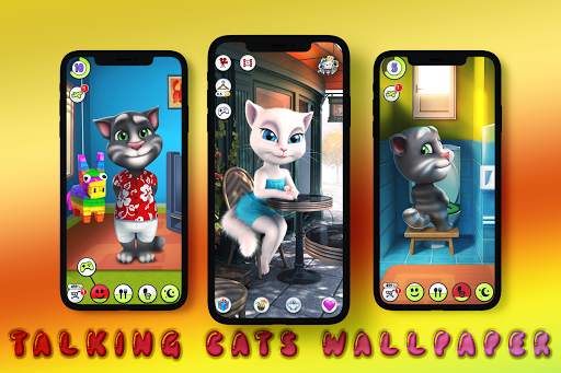 talking cat wallpaper screenshot 1