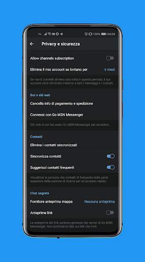 GO MSN Messenger screenshot 3