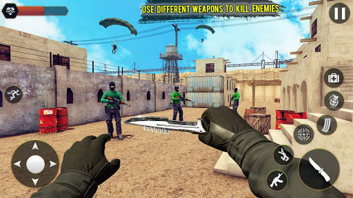 Real Commando Shooting Games 3D - Free Games 2020 screenshot 1
