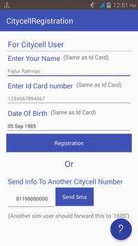 Sim Card Registration BD screenshot 2