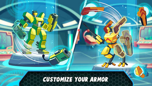 Super Hero Runner- Robot Games screenshot 3