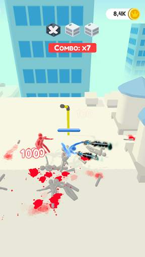 Jelly Fighter: Color candy & stickman games screenshot 1