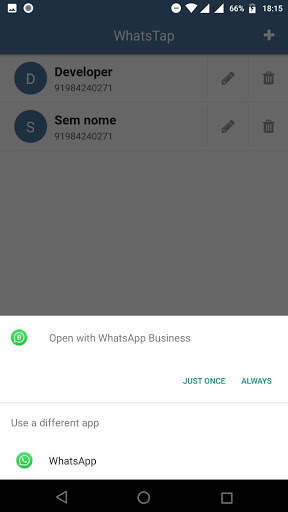 WhatsTap - Chat no WhatsApp sem salvar contato screenshot 6