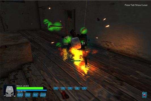 Batalla Zombie 3D screenshot 2