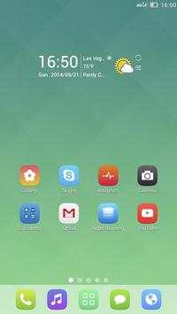 Mint Go Launcher Theme screenshot 3
