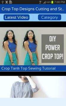Crop Top Designs Cutting and Stitching Videos App screenshot 2