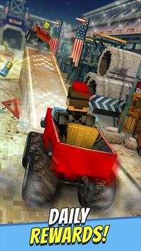Mine Monster Truck Survival 3D screenshot 12