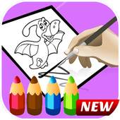 Dinosaur coloring book Educational dinosaur games 1.0.0
