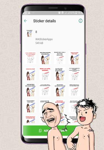The Tuman Stikers WhatsApps screenshot 1