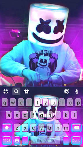 Cool Purple DJ Keyboard Background screenshot 5