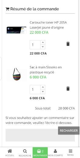 Luumoshop - Shopping sur internet au Burkina Faso screenshot 8