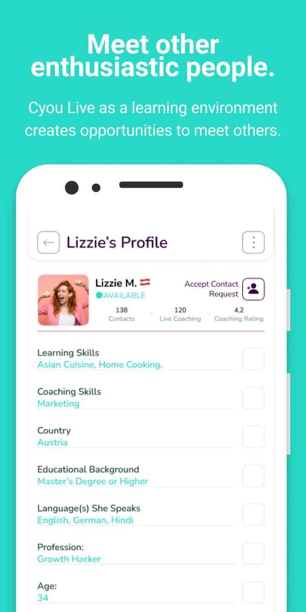 Cyou Live: The Social Learning App screenshot 5