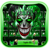 Tema do teclado do Joker Skull icon