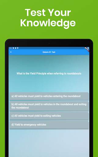 Free Ontario G1 Test 2021 screenshot 19